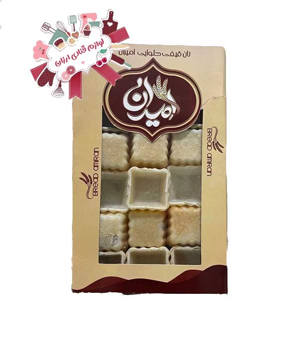 نان حلوا مربع سفید