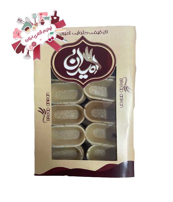 نان حلوا بیضی سفید