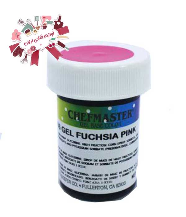 رنگ خوراکی شف مستر  fuchsia pink