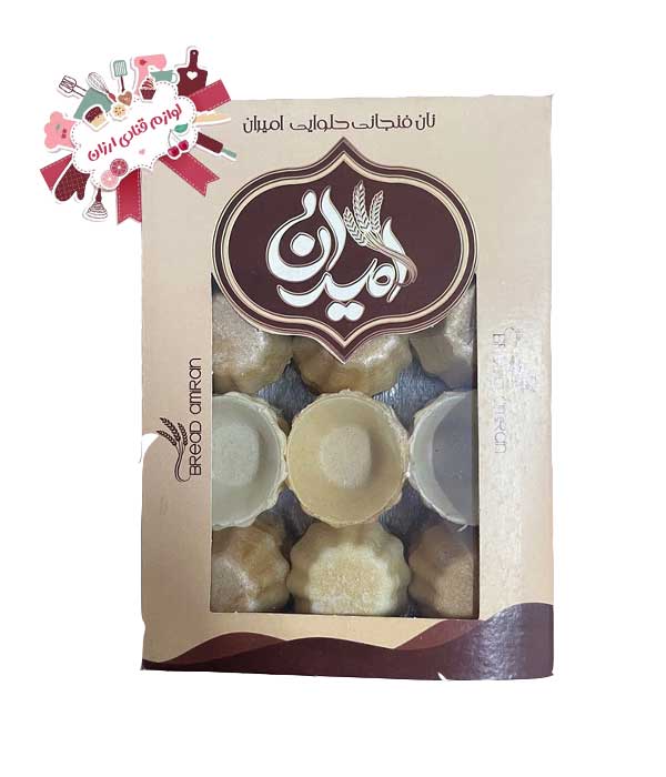 نان حلوا گرد سفید